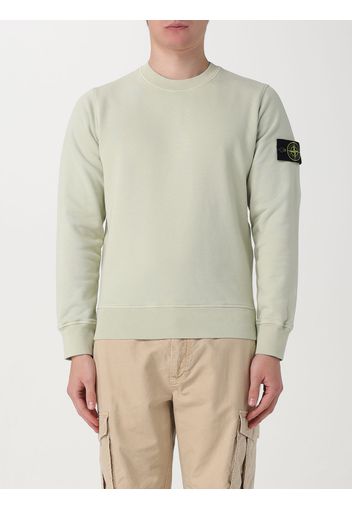 Felpa STONE ISLAND Uomo colore Pistacchio