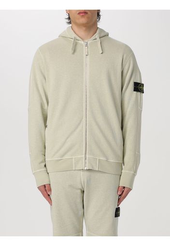 Felpa STONE ISLAND Uomo colore Pistacchio