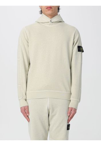 Felpa Stone Island in cotone con logo