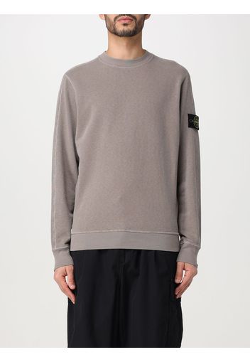 Felpa STONE ISLAND Uomo colore Grigio 1