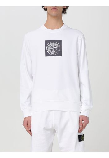 Felpa STONE ISLAND Uomo colore Bianco