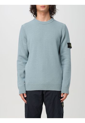 Maglia basic Stone Island in misto lana