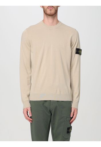 Maglia basic Stone Island in lana vergine