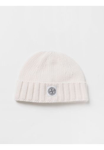 Cappello Stone Island in lana con logo