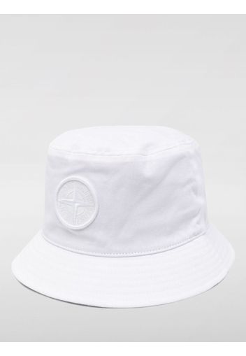 Cappello Stone Island in cotone con logo