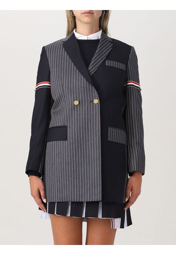 Blazer Patchwork Thom Browne in lana