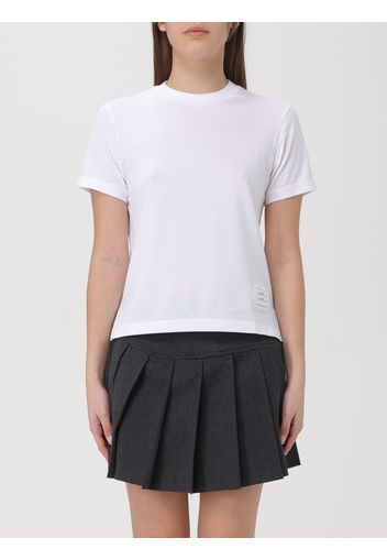 T-Shirt THOM BROWNE Donna colore Bianco