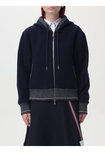 Felpa THOM BROWNE Donna colore Blue Navy