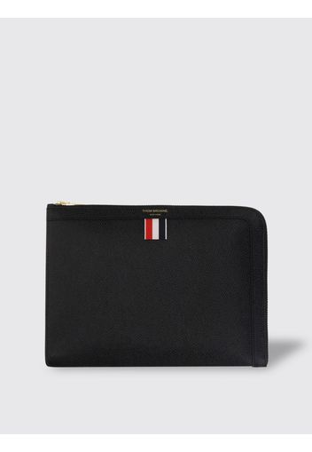 Clutch Thom Browne in pelle a grana