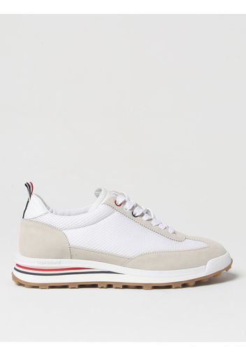 Sneakers Thom Browne in mesh e pelle scamosciata