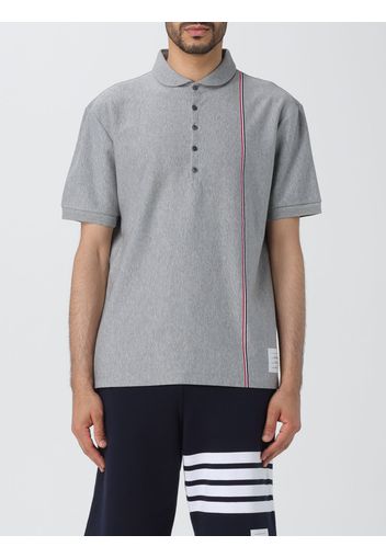 Polo Thom Browne in cotone con Flag logo