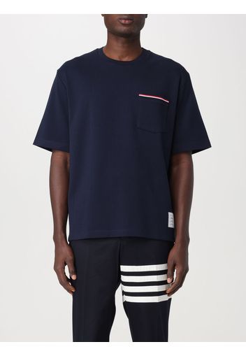 T-Shirt THOM BROWNE Uomo colore Blue