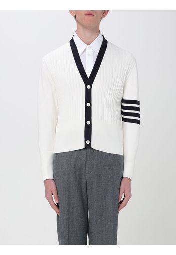 Cardigan THOM BROWNE Uomo colore Bianco