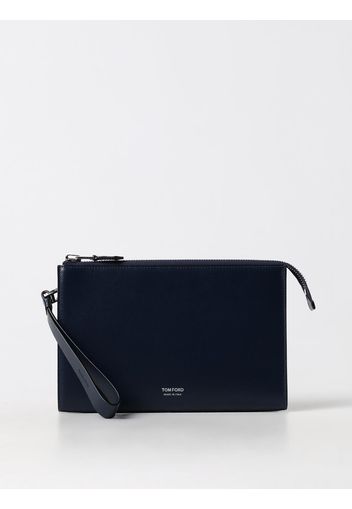 Pochette Tom Ford in pelle di vitello