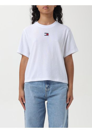 T-Shirt TOMMY JEANS Donna colore Bianco