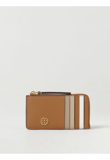 Portacarte di credito Tory Burch in pelle