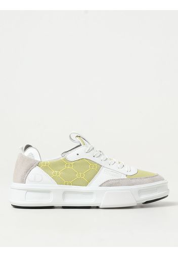 Sneakers Twinset in pelle sintetica e mesh