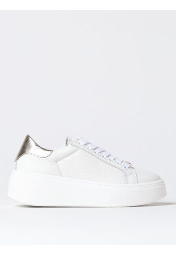 Sneakers Twinset in pelle a grana