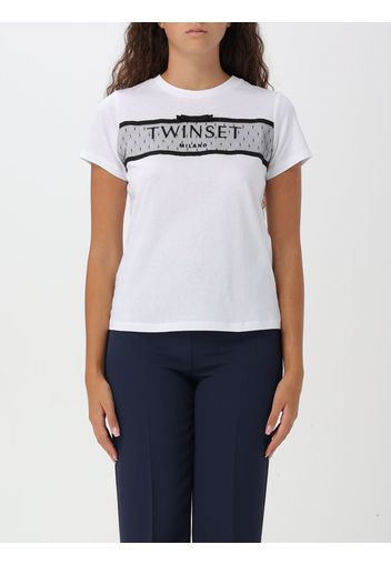 T-Shirt TWINSET Donna colore Bianco