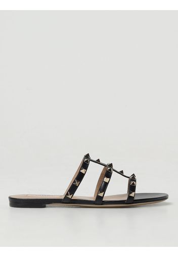 Sandalo Rockstud Valentino Garavani in nappa con borchie