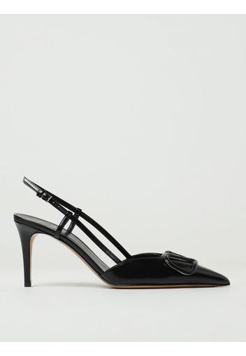 Slingback VLogo Signature Valentino Garavani in pelle spazzolata