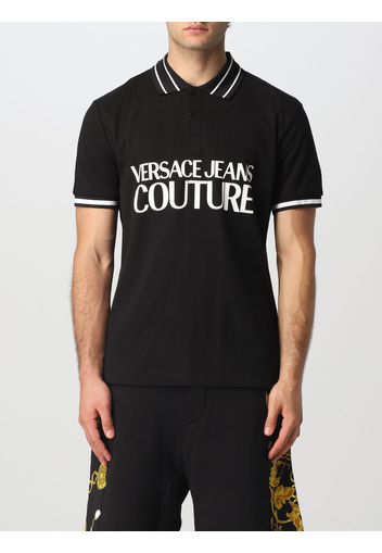 Polo Versace Jeans Couture in cotone con logo