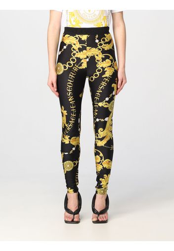 Leggings Versace Jeans Couture in nylon con stampa