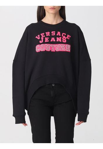 Felpa Versace Jeans Couture in cotone con logo