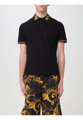 Polo Baroque Versace Jeans Couture in piquet