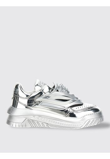 Sneakers Odissea Versace in pelle laminata