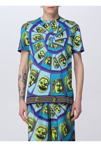 T-shirt Le Maschere Versace in cotone