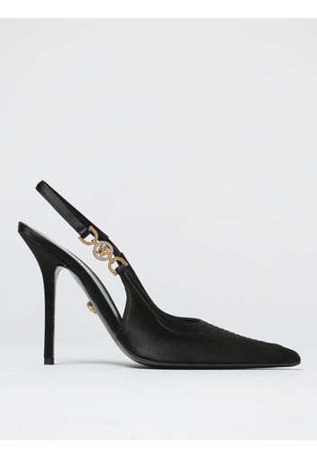 Slingback Medusa '95 Versace in raso