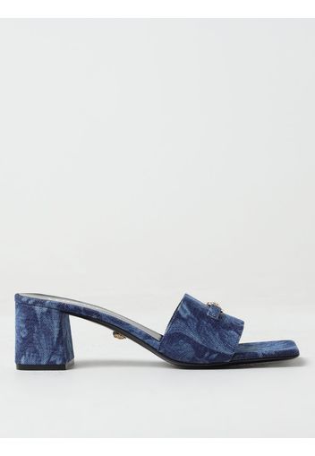 Sandali Con Tacco VERSACE Donna colore Denim