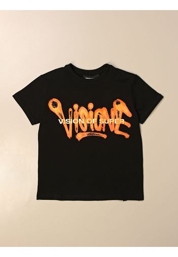 T-shirt Vision of Super con stampa spray