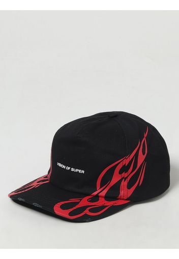 Cappello Vision Of Super in cotone stampa flames