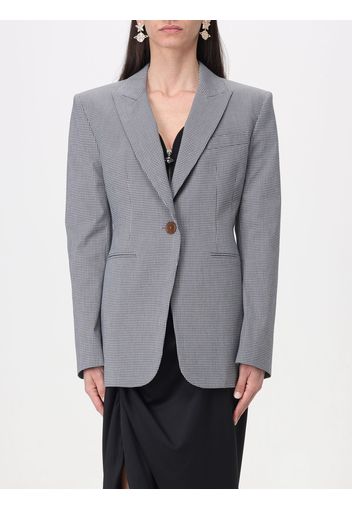 Blazer Vivienne Westwood in cotone con stampa vichy