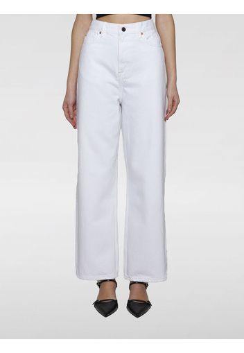 Jeans WARDROBE. NYC Donna colore Bianco