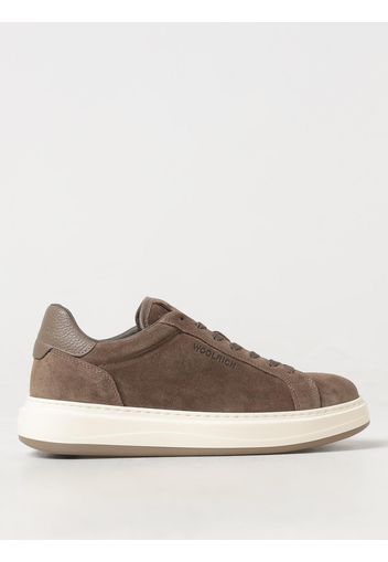 Sneakers Woolrich in camoscio