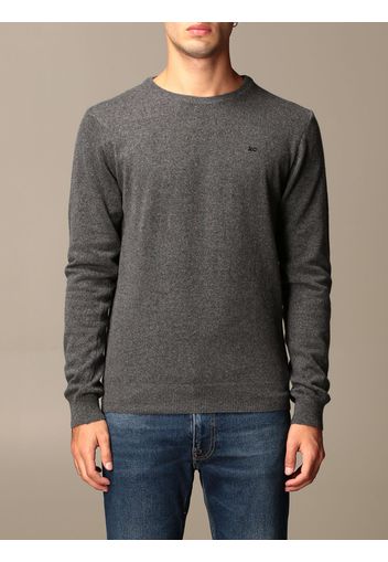 Maglia XC in eco cashmere basic con logo