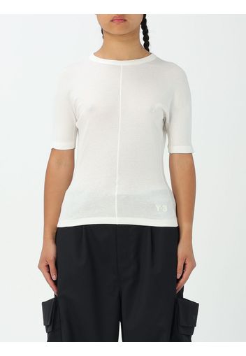 T-Shirt Y-3 Donna colore Bianco