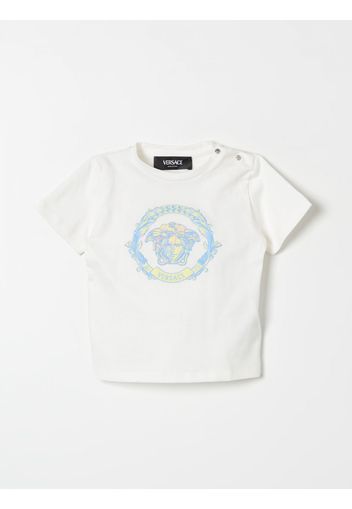 T-shirt Versace Young in cotone con stampa logo