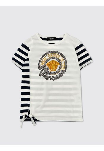 T-Shirt YOUNG VERSACE Bambino colore Bianco