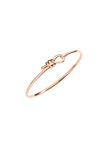 Bracciale bangle nodo oro rosa