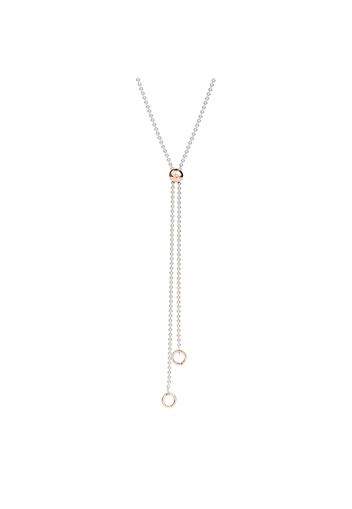 Collana lariat bollicine