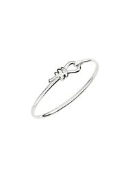 Bracciale bangle nodo argento