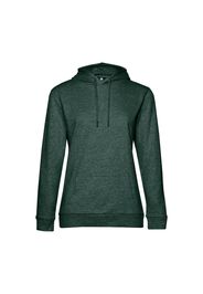 Felpa con cappuccio in french terry donna