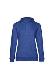 Felpa con cappuccio in french terry donna