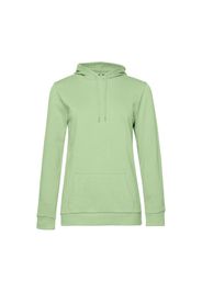 Felpa con cappuccio in french terry donna