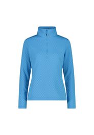 Sweatshirt demi-zip femme
