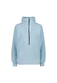 Sweatshirt demi-zippé femme